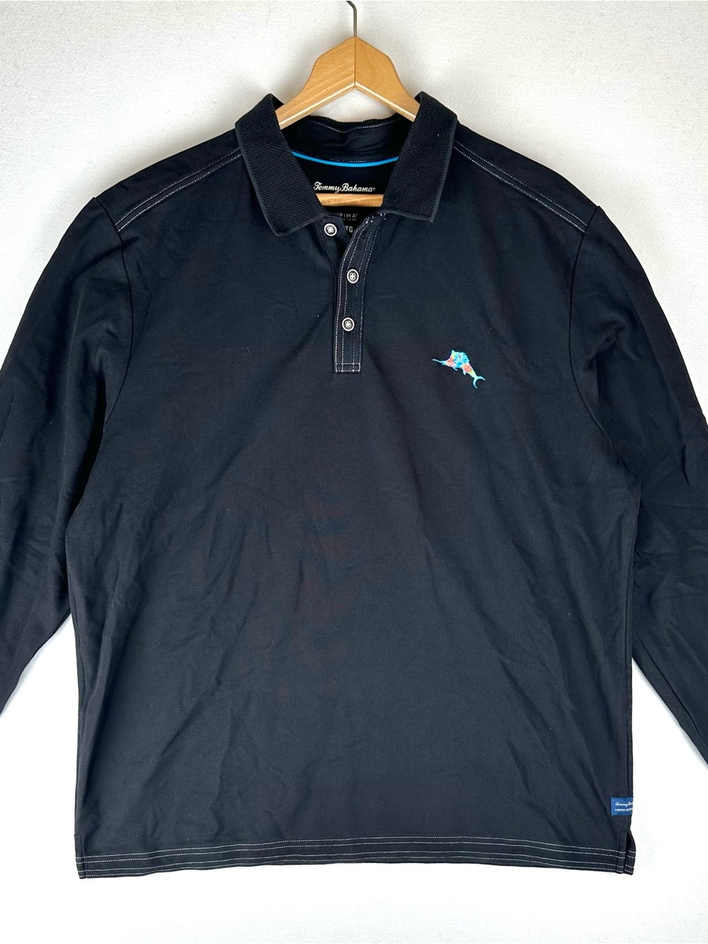 Tommy Bahama Island Zone Limited Edition Emfielder Polo Long Sleeve